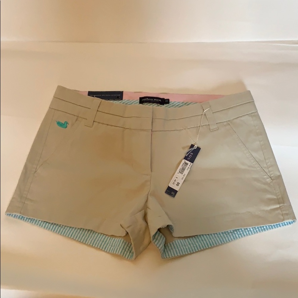 Southern marsh Brighton short tan size 00, NWT